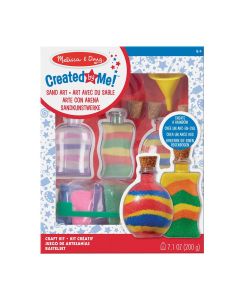 Melissa & Doug, kreatív játék, homok művészet, homok üvegben
