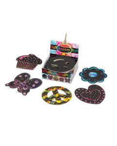 Melissa & Doug Kreatív játék, Képkarc, Mini, barátság