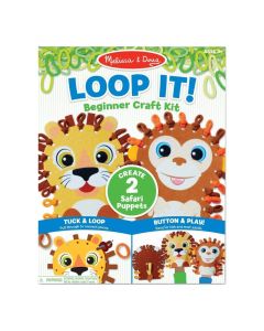 Melissa & Doug Kreatív játék kezdőknek, Hurkold! - vadállatka bábok