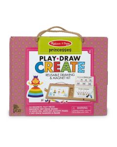 Melissa & Doug Kreatív játék, Letörölhető rajzoló és mágneses játékkészlet - hercegnő