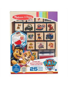 Melissa & Doug kreatív játék, Mancs Őrjárat fa nyomdaszett filcekkel