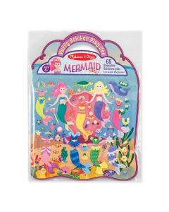 Melissa & Doug Kreatív játék, Pufi matrica készlet, hableány