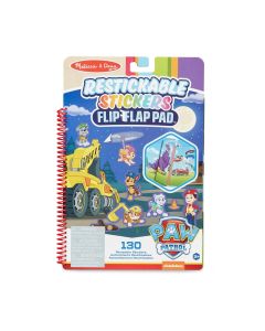 Melissa & Doug kreatív játék, újrahasználható matrica füzet, Mancs Őrjárat - A nagy mentőakció