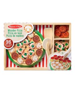 Melissa & Doug Pizza party fajáték szett