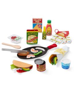 Melissa & Doug Sütés-főzés, taco és tortilla szett