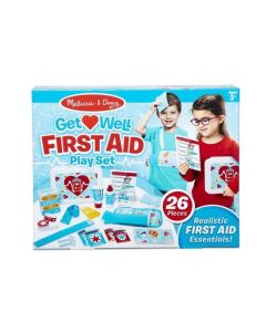 Melissa & Doug Szerepjáték, Gyógyulj meg Elsősegély játékszett szett