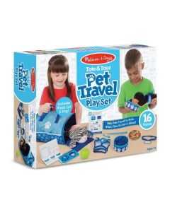 Melissa & Doug Szerepjáték, Kisállat hordozó és utazó szett
