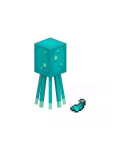 Minecraft Figura, 8 cm - Glow Squid (GTP08/HLB16)