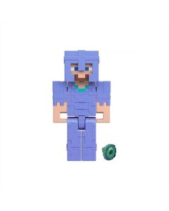 Minecraft Figura, 8 cm - Strongohld Steve (GTP08/HLB14)