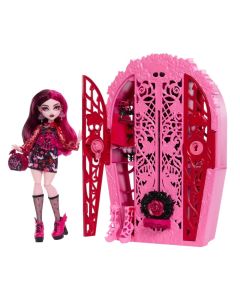 Monster High Szörnyen Jóbarátok Titkai, Rémes nyomozás Kertitkok baba - Draculaura