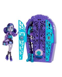 Monster High Szörnyen Jóbarátok Titkai, Rémes nyomozás Kertitkok baba - Twyla
