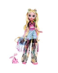 Monster High Szörnyen új baba kiskedvenccel - Lagoona