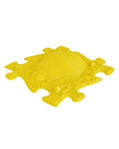 Muffik ortopédiai puzzle - kemény sündisznó, sárga, 1 db