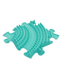 Muffik ortopédiai puzzle - kemény twister, türkiz, 1 db