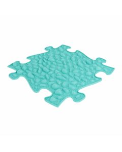 Muffik ortopédiai puzzle - puha kavicsok, türkiz, 1 db