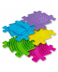 Muffik ortopédiai puzzle szőnyeg - 3D kiegészítő készlet, A változat, 5 db
