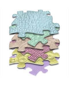Muffik ortopédiai puzzle szőnyeg - Bébi készlet, B változat, 6 db