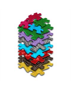 Muffik ortopédiai puzzle szőnyeg - Medium 2 készlet, A változat, 11 db