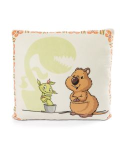 NICI GREEN Wild Friends Mola kurtafarkú kenguru 30x30 cm párna