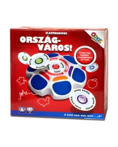 Ország-város elektronikus társasjáték