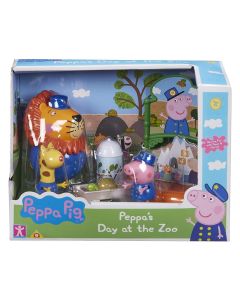 Peppa malac állatkerti készlet 3 figurával