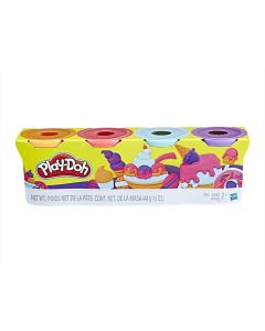 Play-Doh 4 db-os gyurma készlet - édes színek