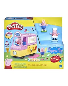 Play-Doh Peppa malac fagylaltos kocsija játékkészlet gyurmával