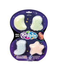 Playfoam Világító habgyurma 4 db-os