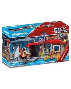 PLAYMOBIL® 71193 Hordozható tűzoltóság