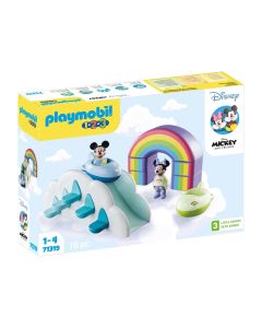 PLAYMOBIL® 71319 1.2.3 & Disney: Mickey & Minnie felhő otthona