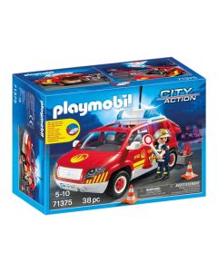 PLAYMOBIL® 71375 Tűzoltóparancsnok autója fénnyel és hanggal