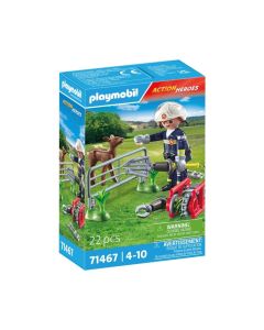PLAYMOBIL® 71467 Tűzoltó állatmentés közben