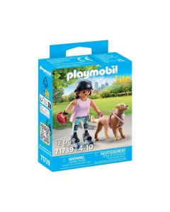 PLAYMOBIL® 71739 Korcsolyázó lány retrieverrel 