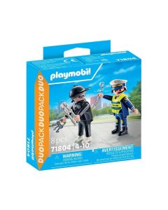 PLAYMOBIL® 71804 Duo Pack Rendőr és betörő