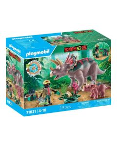 PLAYMOBIL® 71821 Triceratopsz család