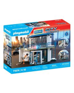 PLAYMOBIL® 71874 Rendőrkapitányság nyomózó szobájával