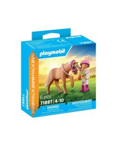 PLAYMOBIL® 71887 Lány pónival