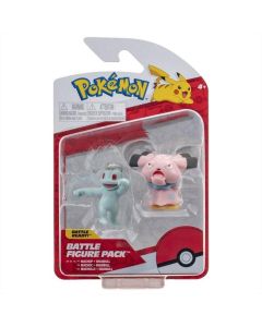 Pokémon figura dupla csomag - Machop & Snubbull 5 cm