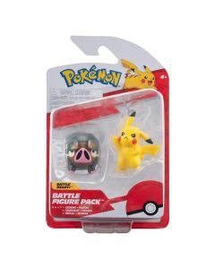 Pokémon mini figura csomag - Pikachu & Lechonk, 5 cm