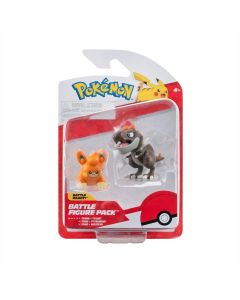 Pokémon mini figura csomag - Tyrunt & Pawmi 5 cm