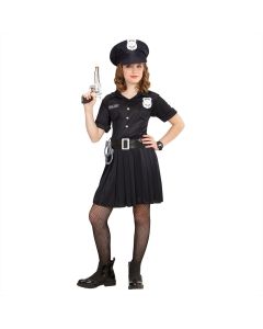 Rendőr nő jelmez, 128 cm