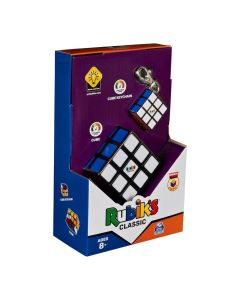 Rubik klasszikus 3x3 kocka kulcstartóval 2 db-os csomag