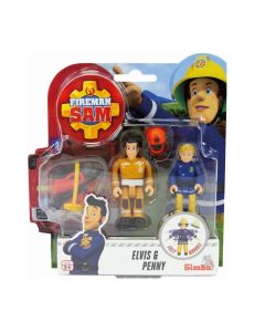 Sam, a tűzoltó figura 2 db-os szett - Elvis & Penny
