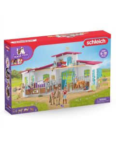 Schleich 42567 Lovas központ lovakkal és felszerelésekkel