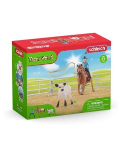 Schleich 42577 Lasszóverseny Cowgirllel