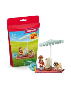 Schleich 42751 Pocket Set - Horse Club Kirándulás a tóhoz