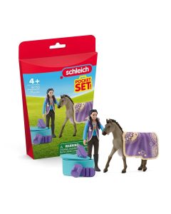 Schleich 42753 Pocket Set - Horse Club Szépségszett Kimmel