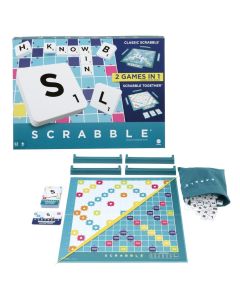 Scrabble Original és Társas 2 játék 1-ben