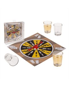 Shot Spinner ivós játék 4 felespohárral