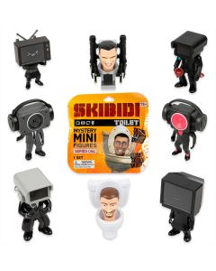 Skibidi WC mini figura, 1. sorozat - többféle